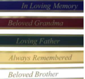 Personalized Ribbon